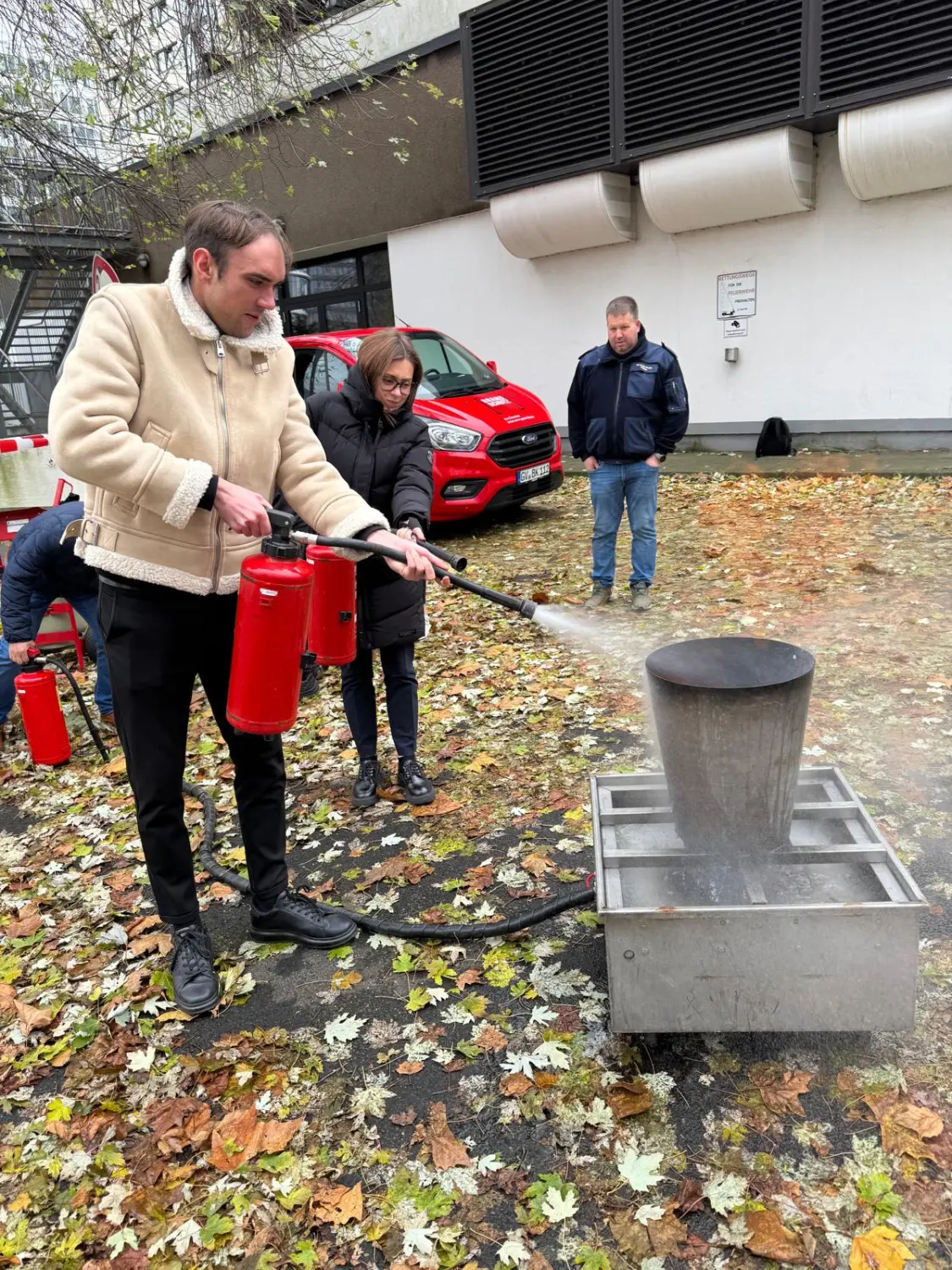 Prüfer für Feuerlöscher
